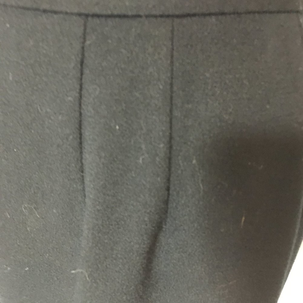 Enrico Fratelli Pencil Wool Midi Pencil Skirt Black Size 4 - Picture 6 of 9